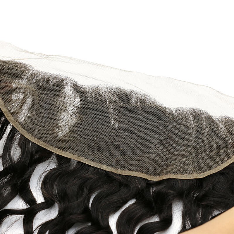 Idolra Natural Wave Virgin Hair Lace Frontal Closure 13x4 Ear To Ear Frontal 100% Human Hair